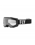 Ochelari cross/enduro Fly Racing Focus, Negru / Alb