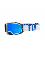 Ochelari cross/enduro Fly Rcing Pro Alb/Albastru