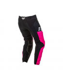 Pantaloni cross/enduro Fly Racing F-16-Negru/Roz