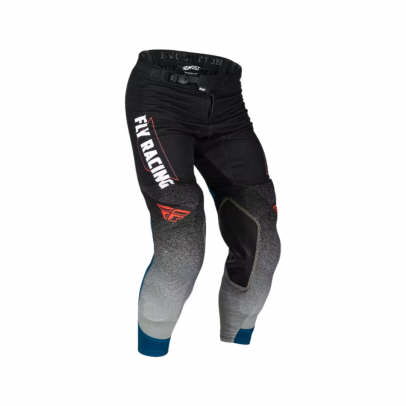 Pantaloni cross/enduro Fly Racing Evolution DST- Negru/Gri/Albastru