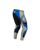 Pantaloni cross/enduro Fly Racing Lite- Negru/Gri/Albastru