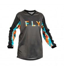 Tricou Off-Road FLY RACING WOMEN'S F-16 - Gri