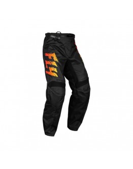 Pantaloni Copii Off-Road FLY RACING YOUTH F-16 - Negru/Portocaliu