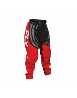 Pantaloni Copii Off-Road FLY RACING YOUTH F-16 - Negru/Rosu