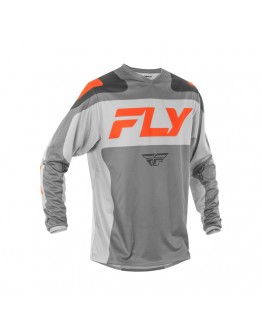 Tricou Off-Road FLY RACING F-16 - Gri/Portocaliu