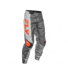 Pantaloni Off-Road FLY RACING F-16 - Gri/Portocaliu