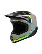 Casca cross/enduro Fly Racing Kinetic Vision - Negru /Gri