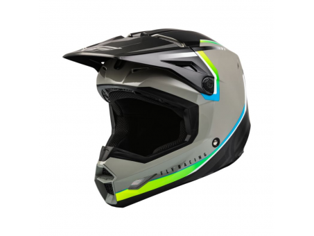 Casca cross/enduro Fly Racing Kinetic Vision - Negru /Gri