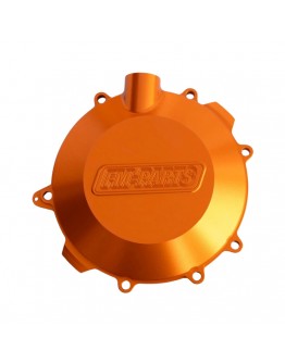 Capac ambreiaj FM-Parts CNC 6082 ALUMINIUM (capacitate mai mare de ulei) KTM/HUSQVARNA/GAS GAS 250/300 '17-'23 Culoare Portocaliu