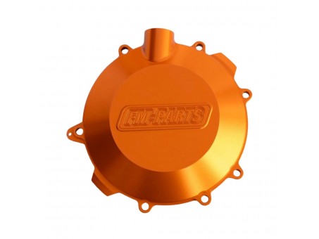 Capac ambreiaj FM-Parts CNC 6082 ALUMINIUM (capacitate mai mare de ulei) KTM/HUSQVARNA/GAS GAS 250/300 '17-'23 Culoare Portocaliu