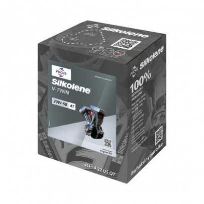 Ulei de motor Fuchs SILKOLENE V-TWIN 20W50 CUBE 4L