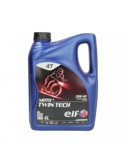 Ulei de motor ELF MOTO 4 TWIN TECH 20W60 4L