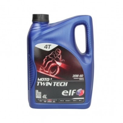 Ulei de motor ELF MOTO 4 TWIN TECH 20W60 4L