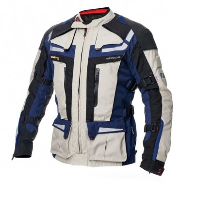 Geaca textil touring Adrenaline Cameleon 2.0 - Bej/Albastru