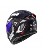 Casca Moto Integrala SHARK SKWAL i3 LINIK Mat - Albastru/Rosu/Alb mat