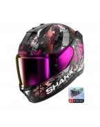 Casca Moto Integrala SHARK SKWAL i3 HELLCAT Mat - Negru/Gri/Roz (+1 viziera)