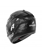 Casca Moto Integrala SHARK RIDILL 2 MOLOKAI - Negru/Gri mat