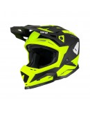 Casca cross-enduro UFO ECHUS - Negru/Galben fluor