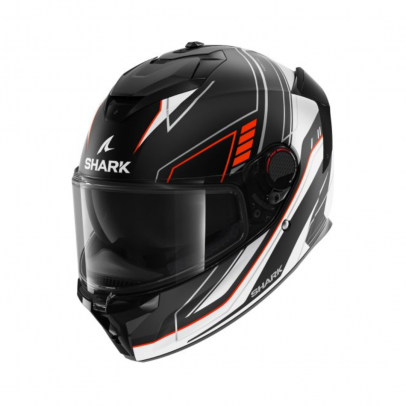 Casca integrala SHARK SPARTAN GT PRO TORYAN - Alb/Mat/Negru/Rosu