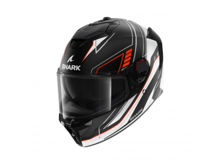 Casca integrala SHARK SPARTAN GT PRO TORYAN - Alb/Mat/Negru/Rosu