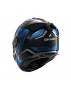 Casca integrala SHARK Spartan GT Pro Ritmo Carbon - Albastru/Negru