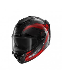 Casca integrala SHARK Spartan GT Pro Ritmo Carbon - Negru/Rosu