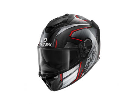 Casca integrala Shark Spartan GT CARBON KROMIUM Negru/Rosu