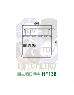 Filtru ulei Hiflofiltro HF138C