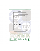 Filtru Ulei Hiflofiltro HF183