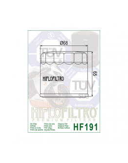 Filtru Ulei Hiflofiltro HF191
