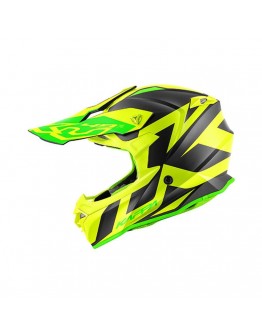 Casca cross KAPPA HELMET KV49 EVO GREAT - Negru/Galben mat