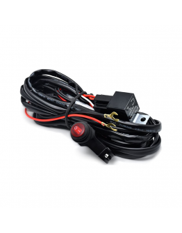 Kit de cabluri LED Bar/proiectoare cu Comutator pe Ghidon 