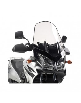 Parbriz moto KAPPA - SUZUKI DL 650/1000 V-STROM '04-'11, KAWASAKI KLV 1000 '04-'09 57 X 48 CM Transparent