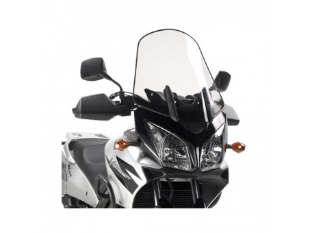 Parbriz moto KAPPA - SUZUKI DL 650/1000 V-STROM '04-'11, KAWASAKI KLV 1000 '04-'09 57 X 48 CM Transparent