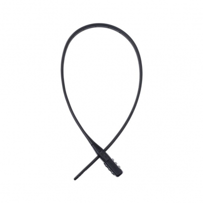 Cablu cu fixare Combi Zip Lock OXFORD - Negru