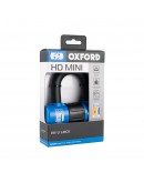 Lacat antifurt OXFORD HD Mini 14mm - Albastru