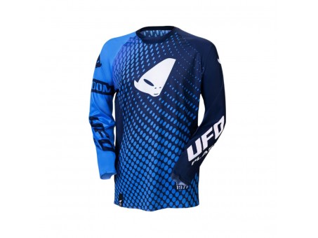 Tricou UFO Slim Radom Cross/Enduro - Albastru