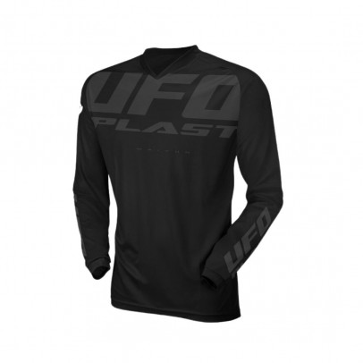 Tricou motocross/enduro UFO Maiyun - Negru