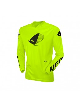 Tricou Copii UFO Radial Kid/Junior - Galben fluo