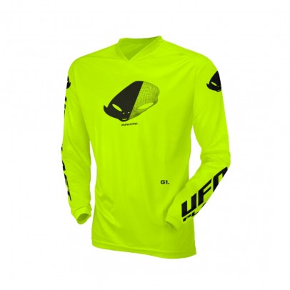 Tricou Copii UFO Radial Kid/Junior - Galben fluo