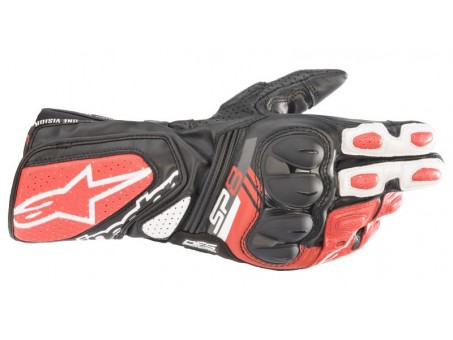 Manusi sport Alpinestars SP-8 V3 - Negru/Alb/Rosu