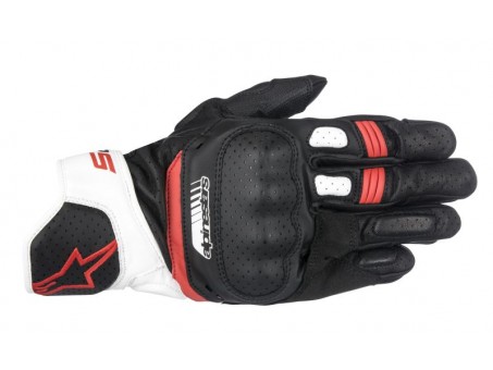 Manusi sport Alpinestars SP-5 Gloves - Negru/Rosu/Alb