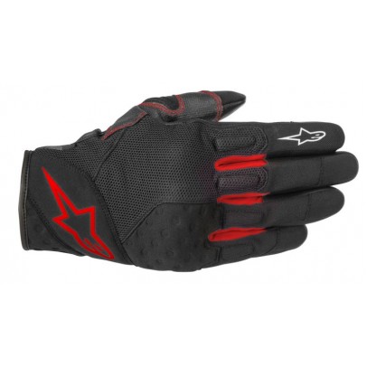 Manusi moto touring Alpinestars Kinetic - Negru/Rosu