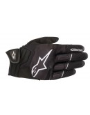 Manusi de piele vara Alpinestars ATOM - Negru/Alb