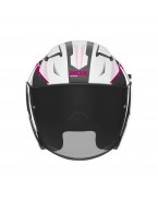 Casca Moto Open Face NOX N130 MYST - Alb/Negru/Roz