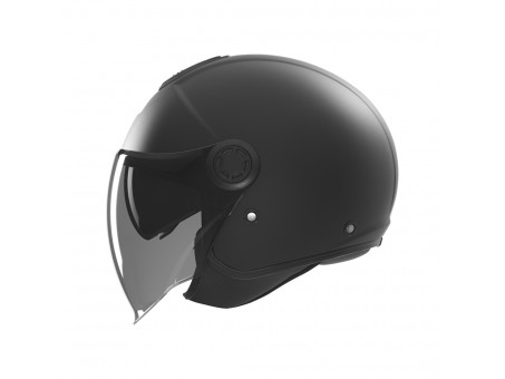 Casca Moto Open Face NOX N182 SOLID - Negru mat