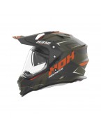 Casca Moto Off-Road/Trail NOX N312 VAPOR - Gri/Portocaliu/Verde