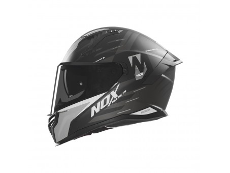 Casca Moto Integrala NOX N401CROWER - Negru/Gri mat