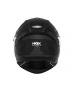 Casca integrala NOX FULL FACE N401 XENO - Negru/Alb mat