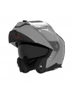 Casca Moto Modulara NOX N967 SOLID - Gri lucios